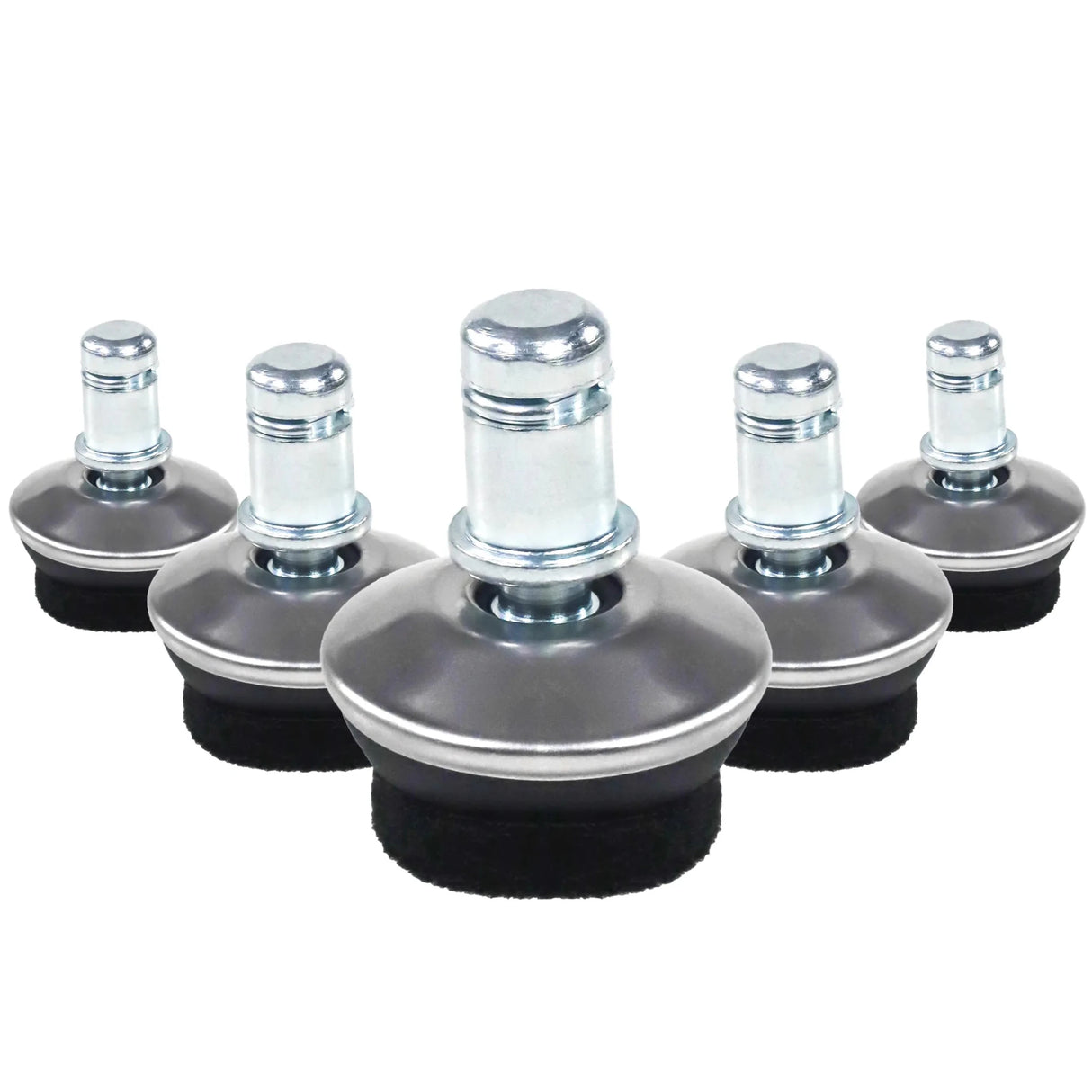 5 x STAND FZ | 11 mm | Filzgleiter | Hartboden - Stuhlgleiter