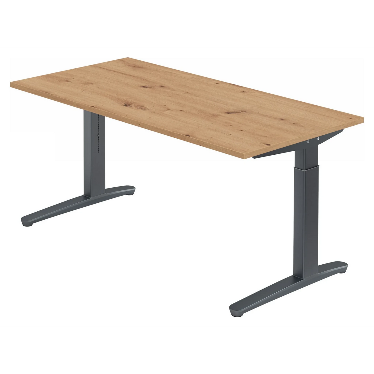 XTRA XB 16 GG | 160x80 | Schreibtisch höhenverstellbar - buerostuhl24