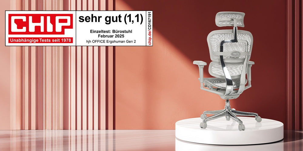 ERGOHUMAN – Testsieger im Vergleich der Bürostühle