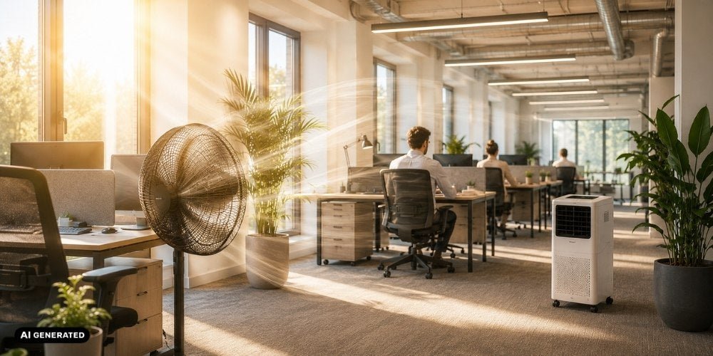 Hitze im Büro - Tipps & Tricks zum abkühlen im Sommer - buerostuhl24