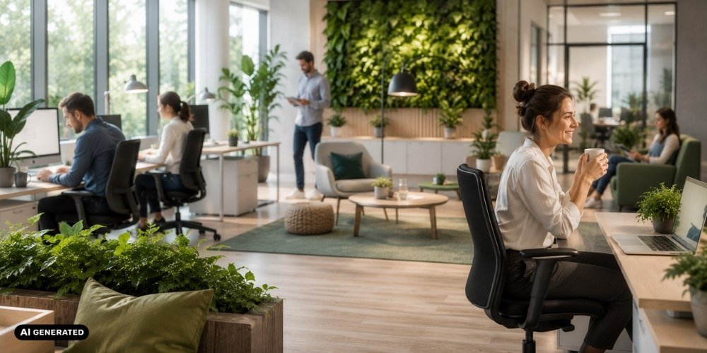 Wohlbefinden im Büro - buerostuhl24