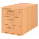 SIGNA TC30 | Rollcontainer mit 3 Schüben | Holz - Rollcontainer