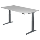 XBHM 2E GG | 200x100 | Schreibtisch elektrisch höhenverstellbar