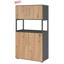 FlexWall | 4 OH | 2 x Türen + Rahmen | mit Stellfüßen