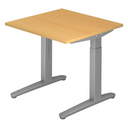 XTRA XB 8 SS | 80x80 | Schreibtisch höhenverstellbar