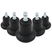5 x STAND Nr. 11 | 11 mm | alle Böden - Stuhlgleiter - buerostuhl24