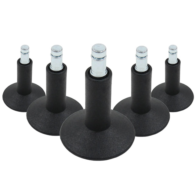 5 x STAND Nr. 12 | 11 mm | alle Böden - Stuhlgleiter - buerostuhl24