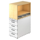 SIGNA SCA1 | Aufsatz-Regal zu SIGNA SC - Standcontainer