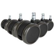 5x ROLO FREE 11mm/65mm | Hartböden - Stuhlrollen - buerostuhl24