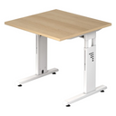 MEGA 8 W | 80x80 | Schreibtisch höhenverstellbar