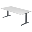 XTRA XB 2E GG | 200x100 | Schreibtisch höhenverstellbar