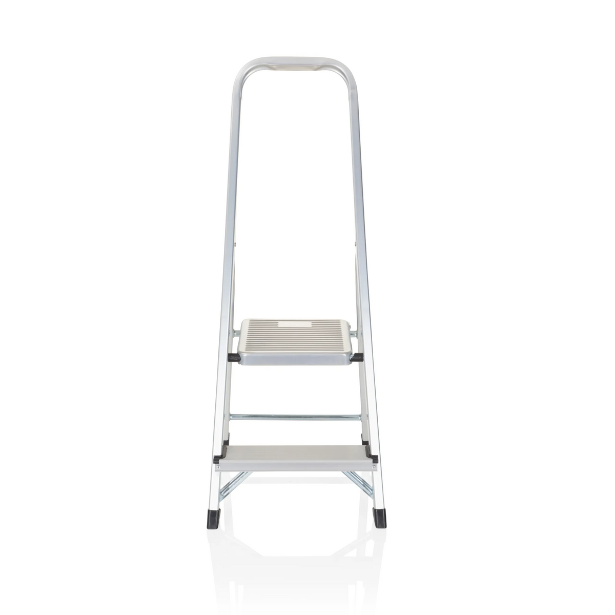 SOLID I | 2 Stufen - Klappleiter - Aluminium
