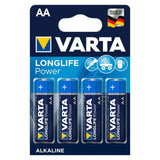 VARTA | 4er Set | LONGLIFE Power AA 1,5 V - Batterie