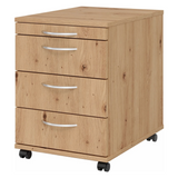 BARI 1606 | Rollcontainer mit 3 Schüben | Holz - buerostuhl24