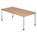 HILO 2E S | 200x100 | Schreibtisch höhenverstellbar