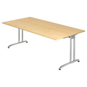 BELA 2E S | 200x100 | Schreibtisch - buerostuhl24