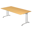 BELA 2E S | 200x100 | Schreibtisch - buerostuhl24