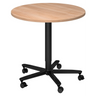 BISTRO 80R D | Säulenhubtisch | Ø 80 | Schwarz - System Konferenztisch - buerostuhl24