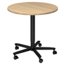 BISTRO 80R D | Säulenhubtisch | Ø 80 | Schwarz - System Konferenztisch - buerostuhl24