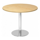BISTRO F100R C | Besprechungstisch | Ø 100 | Chrom - System Konferenztisch - buerostuhl24
