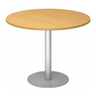 BISTRO F100R S | Besprechungstisch | Ø 100 | Silber - System Konferenztisch - buerostuhl24