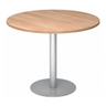BISTRO F100R S | Besprechungstisch | Ø 100 | Silber - System Konferenztisch - buerostuhl24