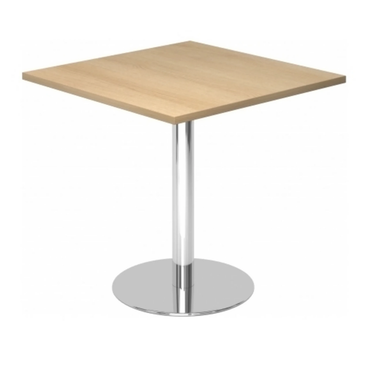 BISTRO F88Q C | Besprechungstisch | 80x80 | Chrom - System Konferenztisch - buerostuhl24