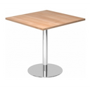 BISTRO F88Q C | Besprechungstisch | 80x80 | Chrom - System Konferenztisch - buerostuhl24