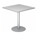 BISTRO F88Q S | Besprechungstisch | 80x80 | Silber - System Konferenztisch - buerostuhl24