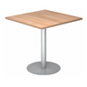 BISTRO F88Q S | Besprechungstisch | 80x80 | Silber - System Konferenztisch - buerostuhl24