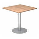 BISTRO F88Q S | Besprechungstisch | 80x80 | Silber - System Konferenztisch - buerostuhl24