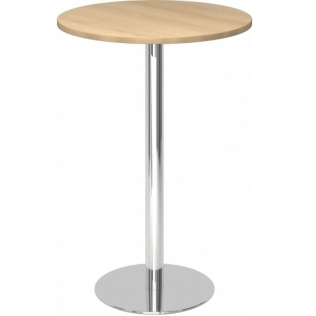 BISTRO H80R C | Stehtisch | Ø 80 | Chrom - System Konferenztisch - buerostuhl24