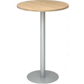 BISTRO H80R S | Stehtisch | Ø 80 | Silber - System Konferenztisch - buerostuhl24