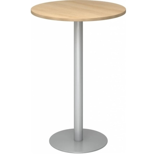 BISTRO H80R S | Stehtisch | Ø 80 | Silber - System Konferenztisch - buerostuhl24