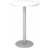 BISTRO H80R S | Stehtisch | Ø 80 | Silber - System Konferenztisch - buerostuhl24