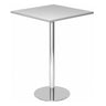 BISTRO H88Q C | Stehtisch | 80x80 | Chrom - System Konferenztisch - buerostuhl24