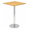BISTRO H88Q C | Stehtisch | 80x80 | Chrom - System Konferenztisch - buerostuhl24