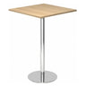BISTRO H88Q C | Stehtisch | 80x80 | Chrom - System Konferenztisch - buerostuhl24