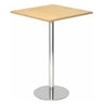 BISTRO H88Q C | Stehtisch | 80x80 | Chrom - System Konferenztisch - buerostuhl24
