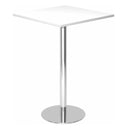 BISTRO H88Q C | Stehtisch | 80x80 | Chrom - System Konferenztisch - buerostuhl24