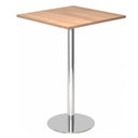 BISTRO H88Q C | Stehtisch | 80x80 | Chrom - System Konferenztisch - buerostuhl24