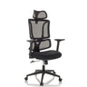 ERGOMY | Stoff / Netz | Rahmen: Schwarz - Home Office Bürostuhl - buerostuhl24