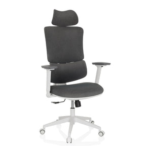 ERGOMY WF | Stoff | Rahmen: Weiß - Home Office Bürostuhl - buerostuhl24