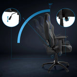 Verstellbare Rückenlehne bis 90 Grad des Gamingstuhls GAMEBREAKER POLARYS I von hjh OFFICE