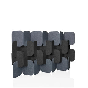 FLEXMIUT PLUG | 4-teiliges Set (H x B x T) 114 x 174 x 25 cm - Trennwand - buerostuhl24