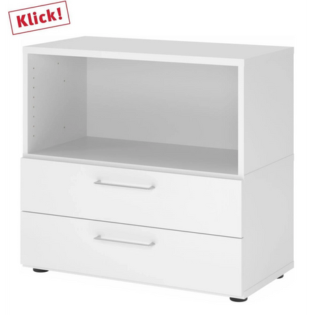 FlexWall | 2 OH | Schübe + Korpus | mit Stellfüßen - buerostuhl24