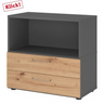 FlexWall | 2 OH | Schübe + Korpus | mit Stellfüßen - buerostuhl24