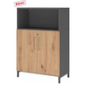 FlexWall | 3 OH | Türen + Korpus | mit Sockelgestell - buerostuhl24