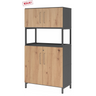 FlexWall | 4 OH | 2 x Türen + Rahmen | mit Sockelgestell - buerostuhl24