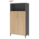 FlexWall | 4 OH | Türen + Korpus | mit Sockelgestell - buerostuhl24